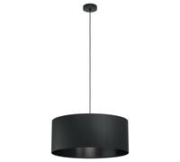 Modern Fabric Black Chandelier with 1 Light GL0444