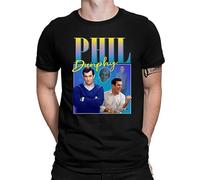 Modern Family Phil Dunphy TV Serie Rretro Vintage 90er Herren Men T-Shirt T-Shirt Black M