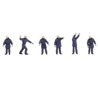 Modern Firemen (6) Figure Set HO/OO gauge Faller 150928