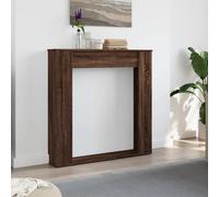 Modern Fireplace Surround Mantel Frame Indoor Traditional Fire Surround vidaXL