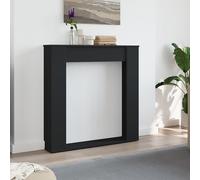 Modern Fireplace Surround Only Fire Place Frame Indoor Engineered Wood vidaXL