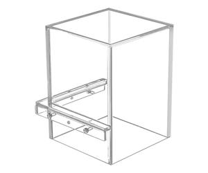 Modern Fish Tank - 25cm Transparent Negative Pressure Aquarium, Acrylic Inverted Bowl | Lightweight Water Display For Fish Tank Level Maintenance Decorative Home Office Desktop