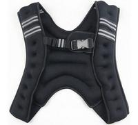 Modern Fitness 3Kg Weighted Vest - Black - Reflective Safety Stripes & Adjustable Training Vest