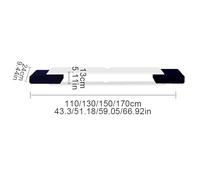 Modern Floating TV Console for Media Devices, Wall-Mounted Entertainment Center with Cable Management, Stylish Storage Shelf for TV and Accessories