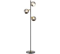 Modern Floor Lamp 3 Light Glass Globe Shade Standing Lamp Living Room Gold E27