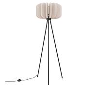 Modern Floor Lamp MULA 45 Felt Beige E27 LED SOLLUX LIGHTING