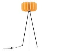 Modern Floor Lamp MULA 45 Felt Yellow E27 LED SOLLUX LIGHTING