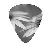 Modern Floral Painting Printed Guitar Picks,12 Pack Personalized Guitar Picks For Bass Acoustic Guitar Electric Guitar Includes 0.46mm/0.71mm/ 0.96mm