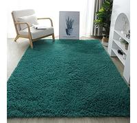 Modern Fluffy Area Rug for Living Room - Soft Shag Carpet for Bedroom & Kids' Room Long Fur Indoor Floor Mat Cozy Nursery Decor Green A 200 x 300 cm