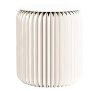 Modern Folding Paper Chair - Portable Ultrathin Accordion Stool with Honeycomb Structure for Living Room & Bedroom - Lightweight Space-Saving Design