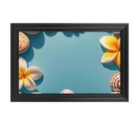 Modern Framed Canvas Wall Art - Classic European Style, Vintage Artwork Prints Ready to Hang Wall Decor, Frame Exotic Floral Pattern Printing Art Print for Living Room Hallway Decor, 24x16inch(60x40cm