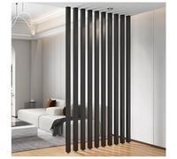 Modern Freestanding Metal Wall Divider 2 pcs Floor-to-Ceiling Partition for Studio Apartment & Office Space 110cm/43.3in/3.60ft Stylish Room Separator.