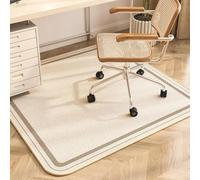 Modern Gaming Chair Cushions Protect Carpets And Wooden Floors(Beige,60x60cm)