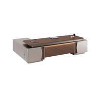 Modern Gaming Desk - Large Executive Office Desk for Directors Sl esign Ample Workspace t for Home & Office Use Ergonomic and Stylish Workstation