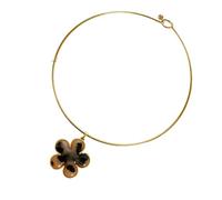 Modern Geometric Jewelry Piece Collar Chain Feature Acrylic Floral/Heart Pendant Necklace Animal Print Charm Stylish Acrylic Gift Necklace For Her