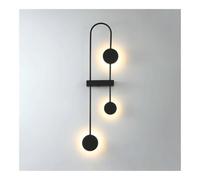 Modern Geometric Linear Wall lamp, Creative Art Design Washer Interior Decorative lamp for Living Room, Bedroom, Porch, Corridor, Dining Office