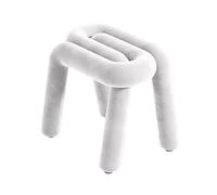 Modern Geometric Makeup Chair Creative Vanity Seat for Beauty Room or Salon Stylish Dressing Chair for Bedroom (Color: A-9)