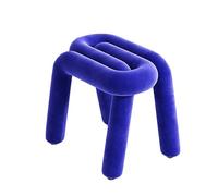 Modern Geometric Makeup Chair Creative Vanity Stool for Bedroom & Salon Stylish Makeup Room Furniture Ergonomic Design (Color: A-1)