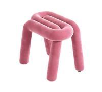 Modern Geometric Makeup Chair Creative Vanity Stool for Dressing Room or Salon Stylish Bedroom Accent Chair (Color: A-10) - Perfect for Beauty Spaces