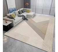 Modern Geometric Patchwork Area Rug 180x250 cmLight Gray NonSlip Washable Carpet for Living Room & Bedroom Stylish Home Decor Tappeto per la Casa