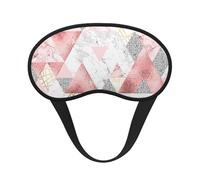 Modern Geometric Pattern, Full Eye Covers Light Blocking Eye Masks Blackout Sleep Eye Muffs
