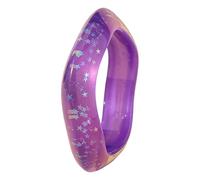 Modern Geometric Resin Cuff Irregular Shape | Unique Artistic Resin Bangle Distinctive Irregular Shape, Lightweight Jewelry Accessories Her
