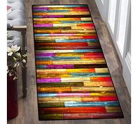 Modern Geometric Runner RugAntiSlip Washable MicrofiberIdeal for Hallway Bathroom Kitchen or BedroomStylish Corridor CarpetDurable Design