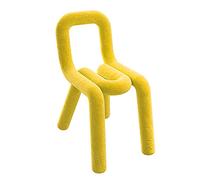 Modern Geometric Velvet Dining Chair with Backrest - Stylish Accent Stool for Bedroom & Living Room - Contemporary Decorative Vanity Chair - Star of Light Design