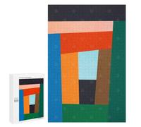 Modern Geometry 6 Jigsaw Puzzle, 1000 PCS, Indoor Activity for The Home, A for Adult Puzzle Lovers, This Winter