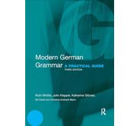 Modern German Grammar – A Practical Guide (Modern Grammars) – Routledge