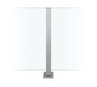 Modern Glass Balcony Railing Post with Accessories Outdoor Guardrail for Decks Stairs and Gardens 75CM Height Glass Balustrade Column for Safety and Style