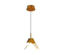 Modern Glass Crystal Ceiling Lighting Single Head LED Pendant Light Fixture Loft Chaner with Adjustable Cable Pendant Lamps for Kitchen Island Dining Room Living Room Restaurant surprise gif