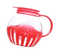 Modern Glass Popcorns Popper for Microwave Effortless Cleaning and Practical Seasoning Option Great for Gatherings Homebrewed Corn Maker