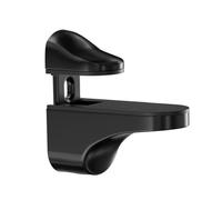 Modern Glass Shelf Holder Adjustable Wall Bracket Glass Shelving Brackets for Display in Shower Room Kitchen Office Bathroom