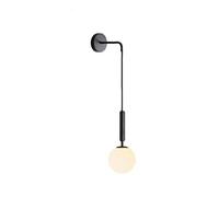 Modern Glass Wall Lamp Bedside Reading Lamp Round Applique Murale Luminaire Led Wall Lights,Modern Wall lamp