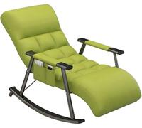 Modern Glider Rocker Chair with Side Pocket - Perfect for Nursery, Living Room, Bedroom & Office - Cozy Reclining Seating for Ultimate Comfort and Relaxation