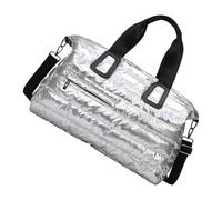 Modern Glossy Finish Travel Gym Bag Spacious Waterproof Compartment Suitable for Athletic Gear and Long Journeys Waterproof Overnight Bag for Fitness Enthusiasts