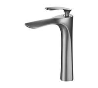 Modern Gold Bathroom Faucet, Dual Handle Mixer Tap for Sink, Bridge Style with Cold Water Control, Luxury Basin Mixer for Stylish Bathrooms