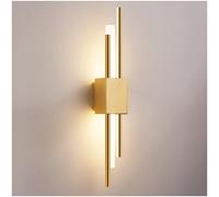 Modern Gold LED Wall Sconce Nordic Style Wall Light Fixtures 7W Warm White 3000K Indoor Decorative Wall Lamp for Bedroom Bedside Living Room Hotel Hallway Stairs,B