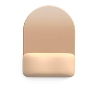 Modern Gradient Half Round Pad Ergonomic Wrist Cushion Memory Foam Slip Proof Bottom Enhances Tracking Compatible Ergonomic Pad