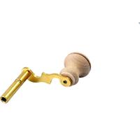 Modern Grandfather Clock Winding Key Crank Winder Mainspring Key Clock Winding Tool Brass Made (Key No. 2-2.75mm I.D.)