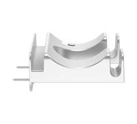 Modern Hair Dryer Organizers Wall Rack Stand Holder with Hook and Cord Wrap Suitable for Most Dryers in The Market Space Saving Dryer Holder