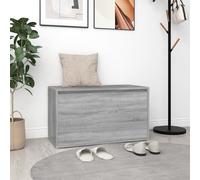 Modern Hall Bench Box Hallway Indoor Storage Organizer Engineered Wood vidaXL