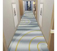 Modern Hallway Entrance Runner Area Rug,Non Shedding Floor Carpet,Hotel Corridor Long Mat with Non Slip Backing,Durable Passage Way Rug