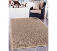 Modern Harper Greek Key Design Outdoor-Indoor Rugs Jute 120X170 Cm