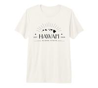 Modern Hawaii Est. 1959 Aloha State - Hawaiian Islands Premium T-Shirt