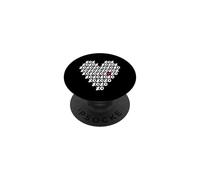 Modern Heart X O Love Minimalist Design PopSockets Adhesive PopGrip