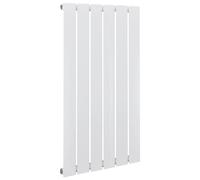 Modern Heating Flat Panel Single Radiator Vertical White Multi Sizes vidaXL