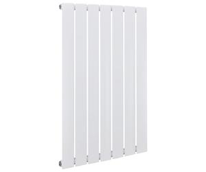 Modern Heating Flat Panel Single Radiator Vertical White Multi Sizes vidaXL