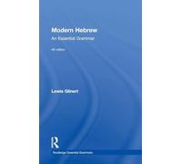 Modern Hebrew: An Essential Grammar (Routledge Essential Grammars)
